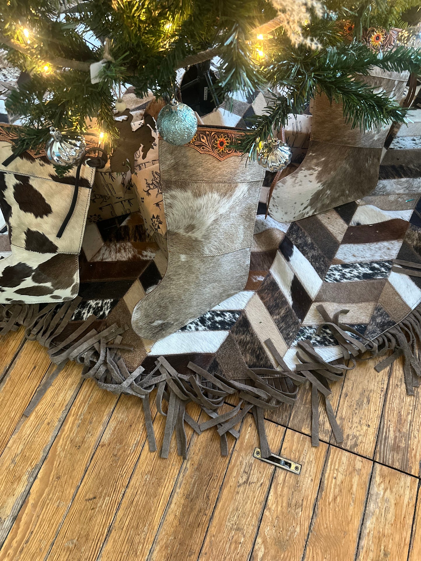 Cowhide Stockings