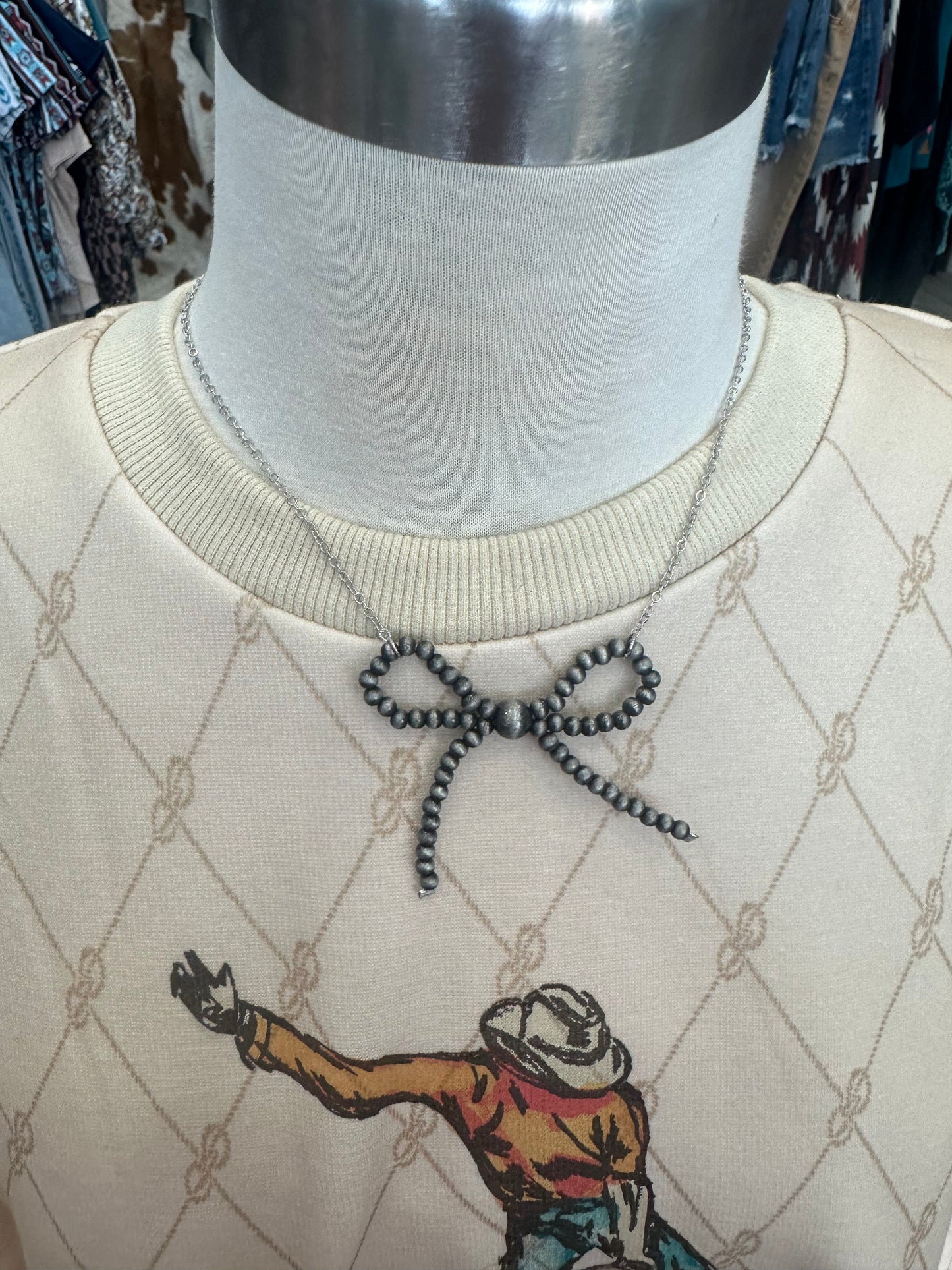 Cowgirl Pearls Necklace