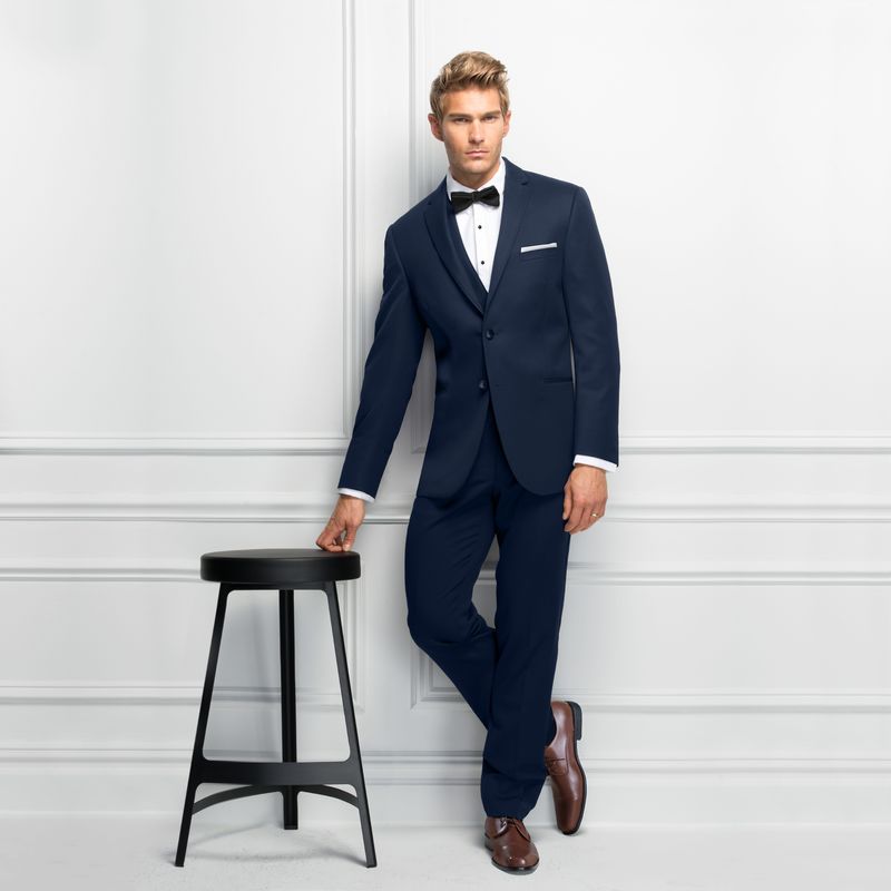 Slim Fit Navy Sterling Wedding Suit