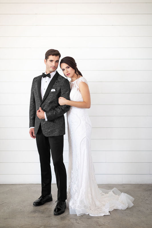 Granite Paisley Aries Tuxedo