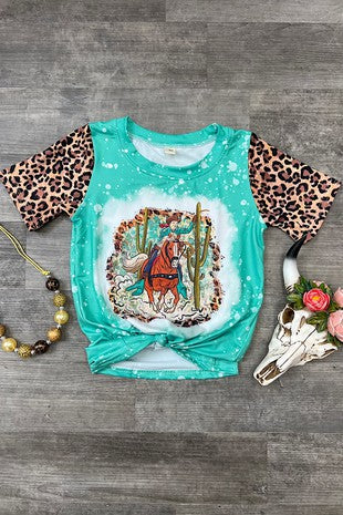 Cowboy Rides Away Tee