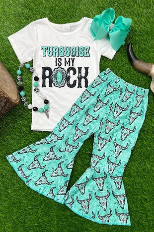 Turquoise Is My Rock Outfit