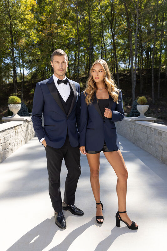 Navy Performance Stretch Tuxedo