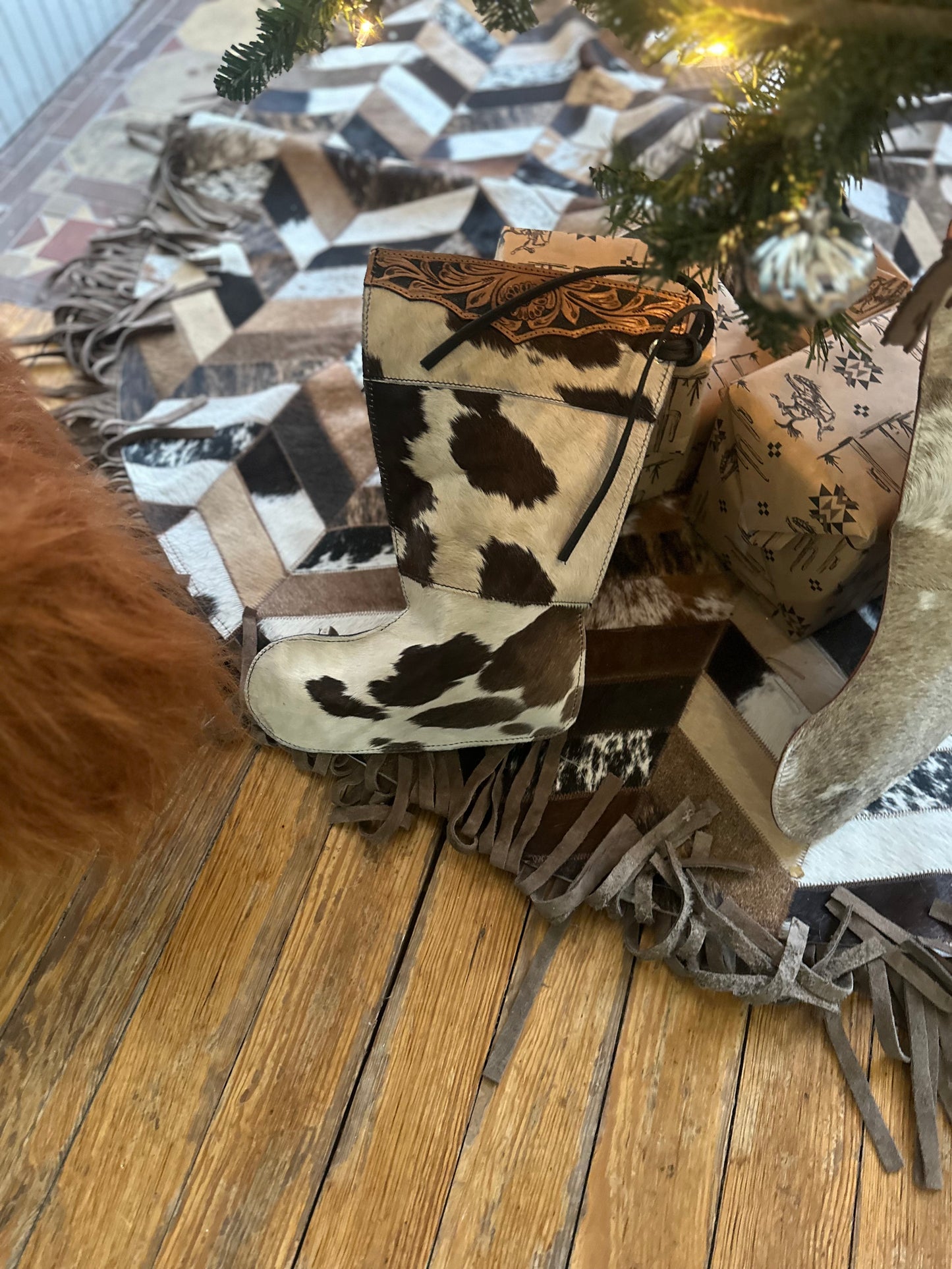 Cowhide Stockings