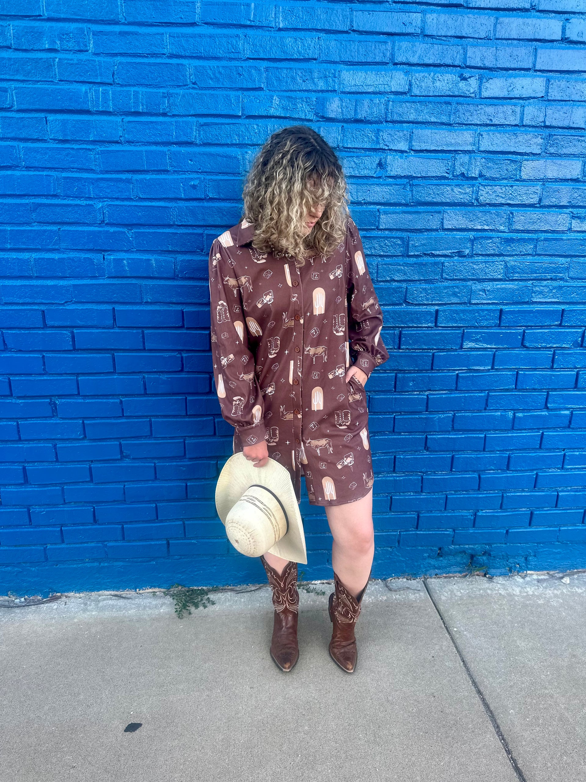 The Vegas Long Sleeve Dress L