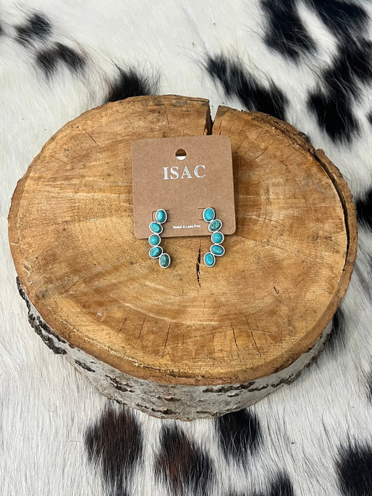 Faux Navajo Turquoise Studs