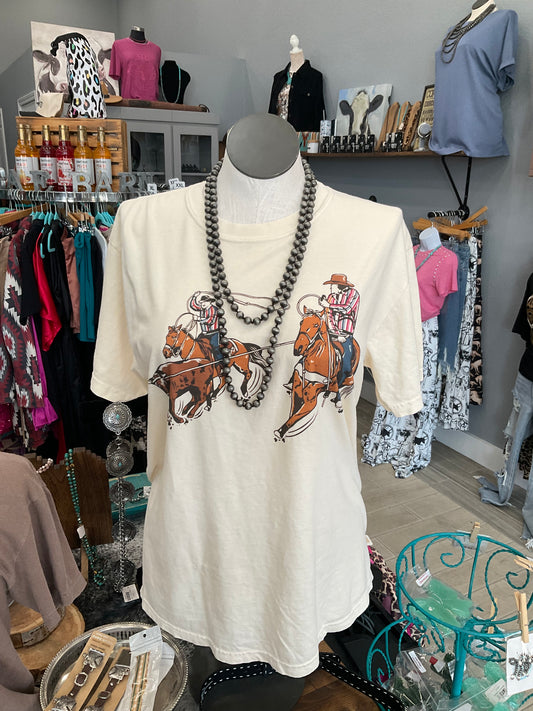 The Turn Left Team Roper Graphic Tee