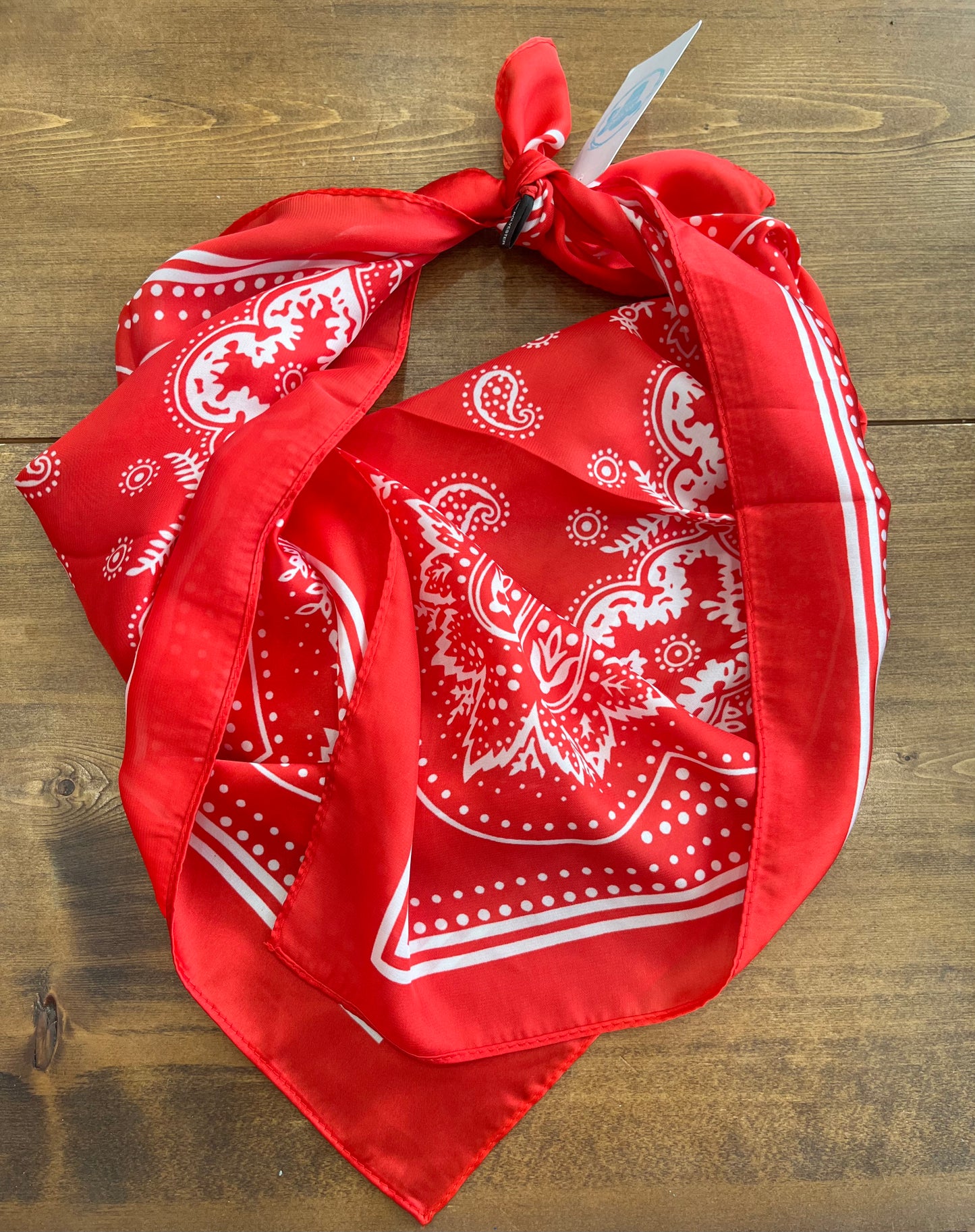Small Buffalo Wild Rag in Red