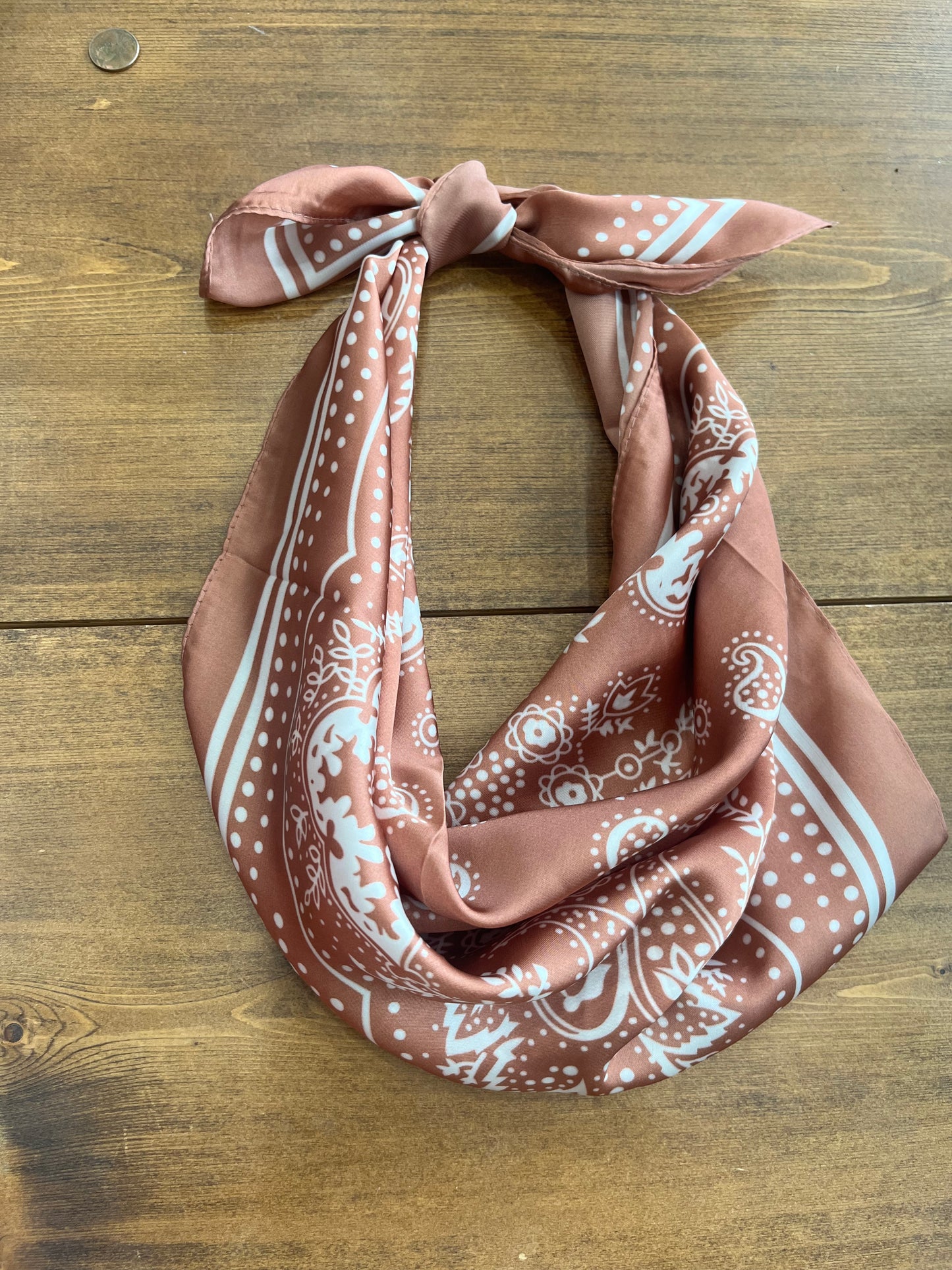 Small Buffalo Wild Rag in Coffee