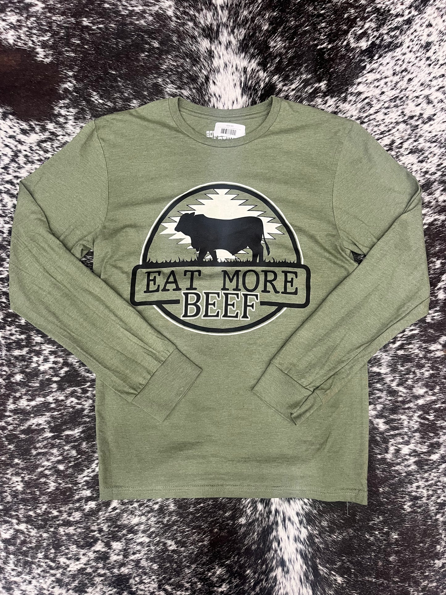 The Eat More Beef Long Sleeve Tee