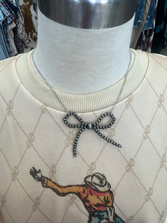 Cowgirl Pearls Necklace