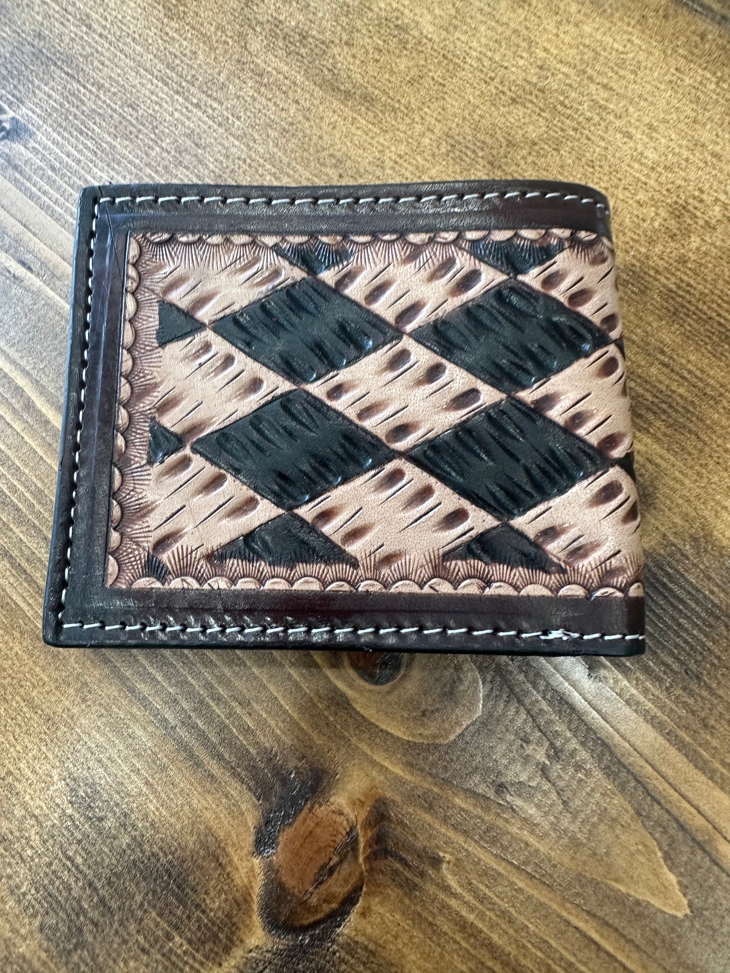 The Checkered Mens Wallet