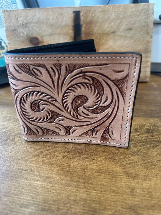 The Light Tooled Mens Wallet