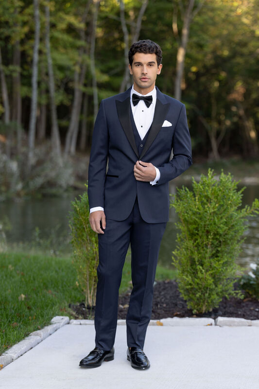 Navy Performance Stretch Tuxedo