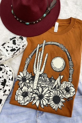 The Cactus Sun Graphic Tee